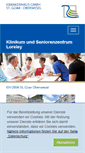 Mobile Screenshot of loreley-kliniken.de